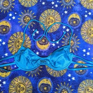 90's Teal bikini top